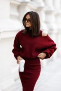 Komplet CLOUD Bordo - L/XL