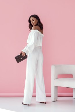 Komplet lniany MIA - Ecru - M/L