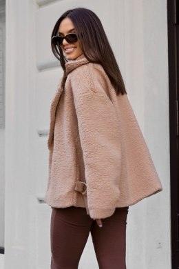 Kurtka FLUFFY - Beżowy - L/XL