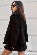 Kurtka FLUFFY - Czarny - L/XL