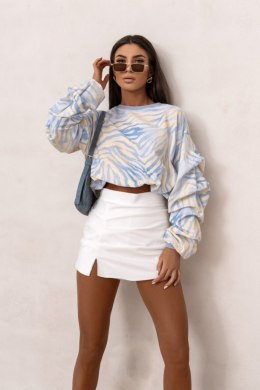 Bluza REMY print - Blue zebra - UNI