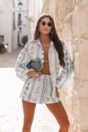 Komplet MOLLY len - Blue seaside - UNI