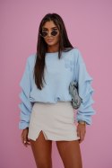 Spódnico-spodenki MABEL denim - Beż - S