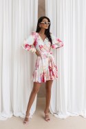 Sukienka ANNA - Neon bouquet - M/L