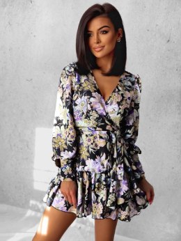 Sukienka Anna - Fioletowy Kwiat - XS/S