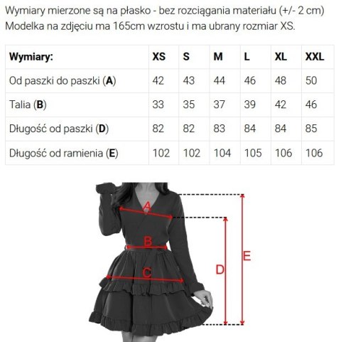 657-2 Elegancka sukienka midi z kopertowym dekoltem i tiulowymi rękawami - beżowa Numoco