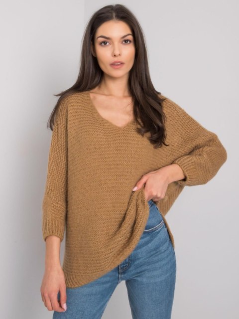 Sweter-TW-SW-BI-J1001.06-camelowy