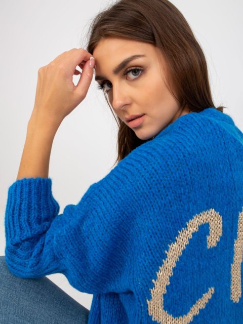 Kardigan-TW-SW-BI-M2201.87-ciemny niebieski