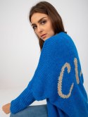 Kardigan-TW-SW-BI-M2201.87-ciemny niebieski
