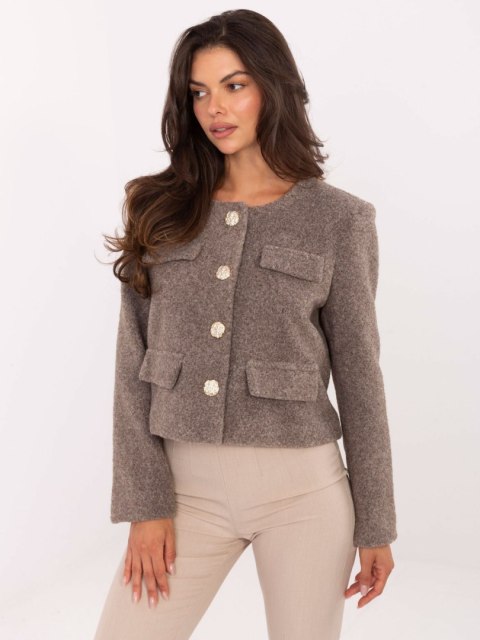 Kurtka-IT-KR-FL9586.64-ciemny bezowy