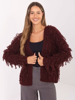 Sweter-MI-SW-1308.21-bordowy