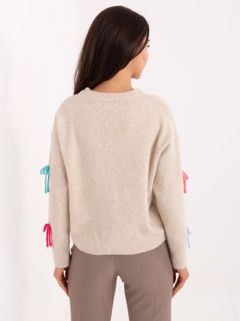 Sweter-PM-SW-SC82.41-jasny beżowy