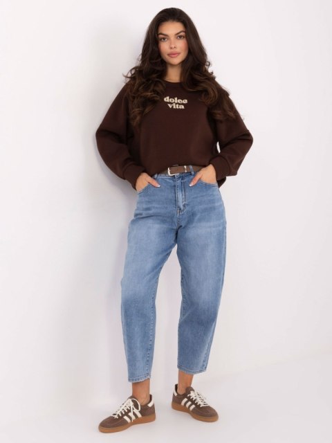 Bluza-MJ-BL-H2525.66-ciemny brązowy