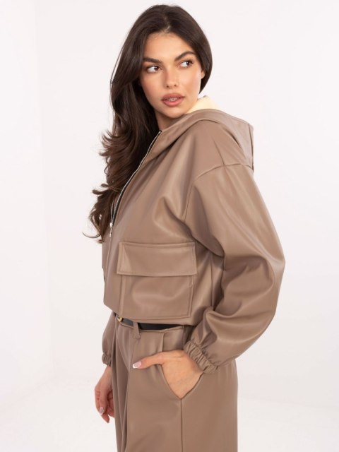 Kurtka-IT-KR-FL9729.15P-ciemny bezowy