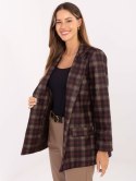 Marynarka-IT-MA-21739.16P-ciemny brązowy