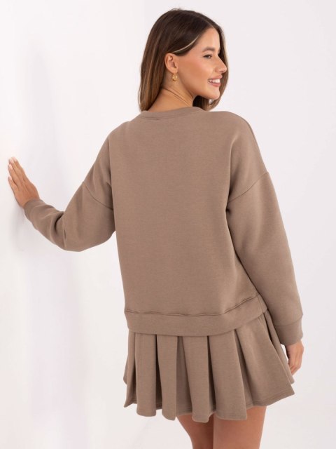 Sukienka-MI-SK-3249.98-ciemny bezowy