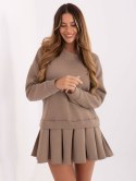 Sukienka-MI-SK-3249.98-ciemny bezowy