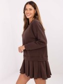 Sukienka-MI-SK-3249.98-ciemny brązowy