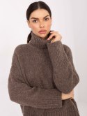 Sweter-CH-SW-72989.68-ciemny bezowy