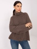 Sweter-CH-SW-72989.68-ciemny bezowy