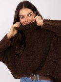 Sweter-CH-SW-72993.25-ciemny brązowy