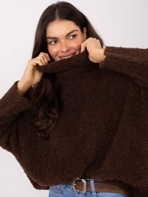 Sweter-CH-SW-72993.25-ciemny brązowy