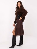 Sweter-IT-SW-72806.75-ciemny brązowy