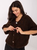 Sweter-IT-SW-72987.00-ciemny brązowy