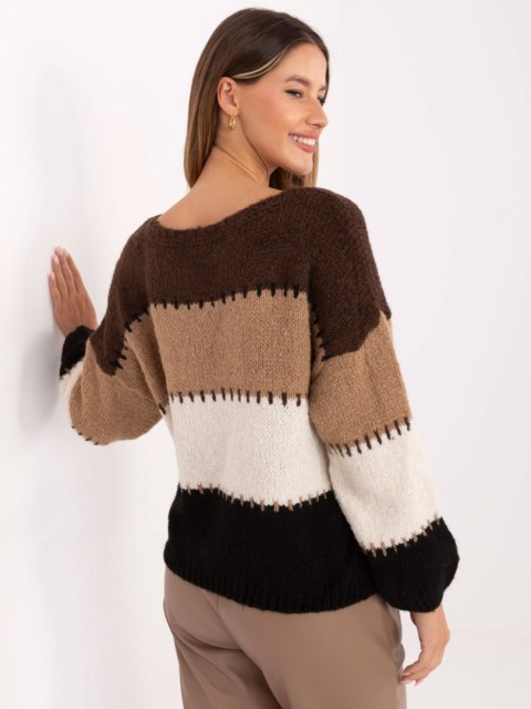 Sweter-MI-SW-2309.95-brązowy