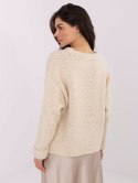 Sweter-MI-SW-WK32601.19-jasny beżowy