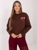 Bluza-D10608BC02568J-ciemny brązowy
