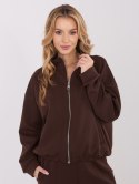 Bluza-SM-BL-A1562.33-ciemny brązowy
