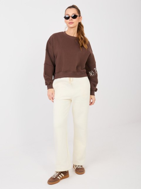 Spodnie dresowe-NS-DR-NS26101.12-ecru