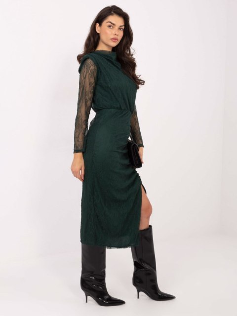 Sukienka-IT-SK-9937.16-ciemny zielony