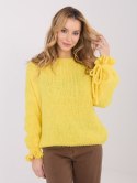 Sweter-MI-SW-1512.28-żółty