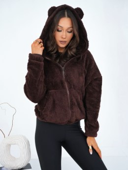 Bluza-CS-BL-BT1030.00P-ciemny brązowy