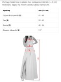 580-7 AURORA długa satynowa suknia na jedno ramię z różami - zieleń butelkowa Numoco basic