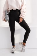 Legginsy AVI - Czarny - S/M