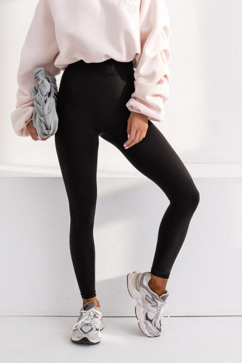 Legginsy AVI - Czarny - S/M