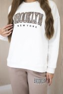 Komplet ocieplany Brooklyn ciemny beżowy