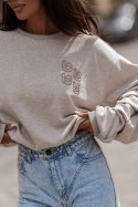 Bluza REMY etro - Melanż ciemny beż - UNI