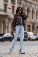 Bluza polarowa SNUG - Brąz - UNI