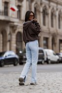 Bluza polarowa SNUG - Brąz - UNI