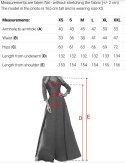 643-9 Elegancka wieczorowa suknia maxi z rozcięciem i różami - bordowa Numoco