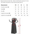 161-20 AGATA casualowa sukienka mini z wiązaniem w talii - cynamonowy brąz Numoco