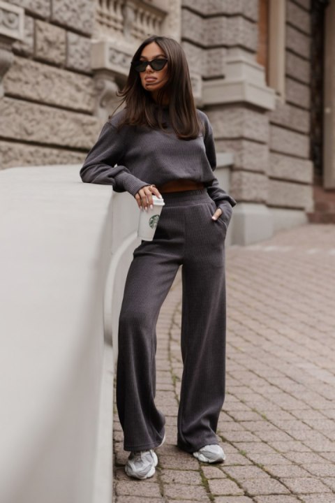 Komplet HOPE sztruks - Grafit - XS/S