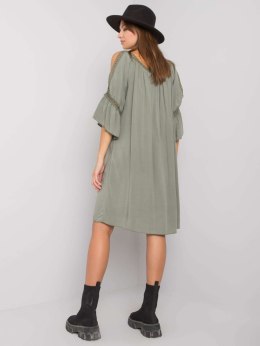 Sukienka-TW-SK-BI-82314.48-khaki