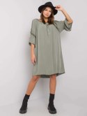 Sukienka-TW-SK-BI-82314.48-khaki