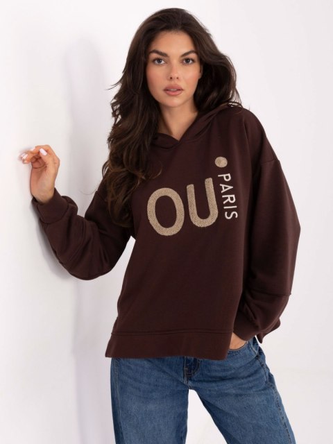 Bluza-IT-BL-H2314.26-ciemny brązowy