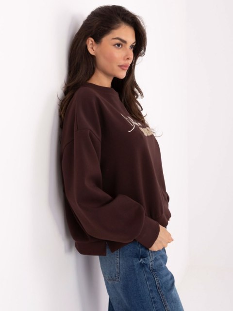 Bluza-IT-BL-H2388.28-ciemny brązowy